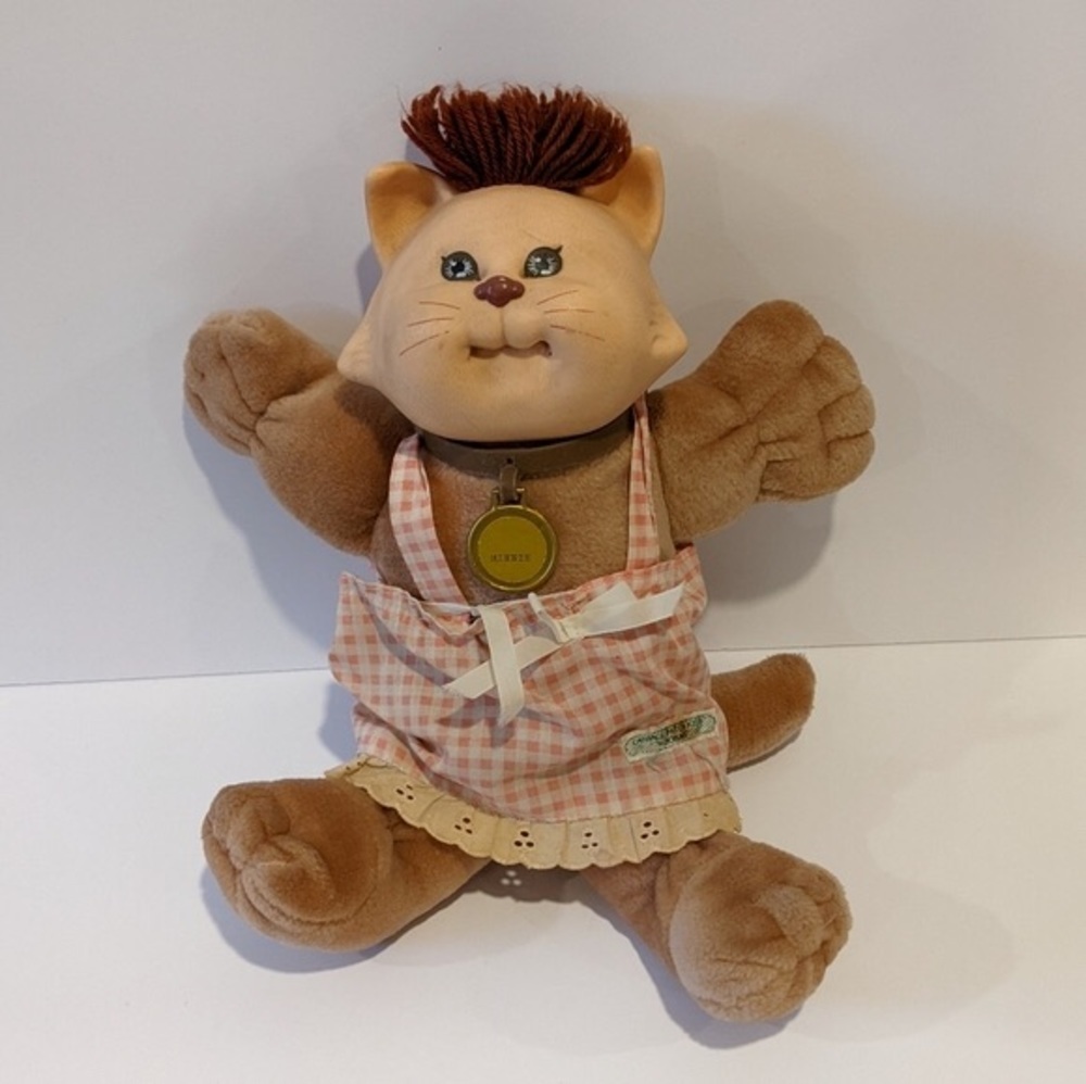 Vintage Cabbage Patch Kids Koosas cat 15”